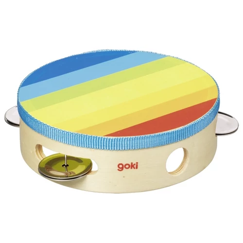 Színes csörgődob - goki