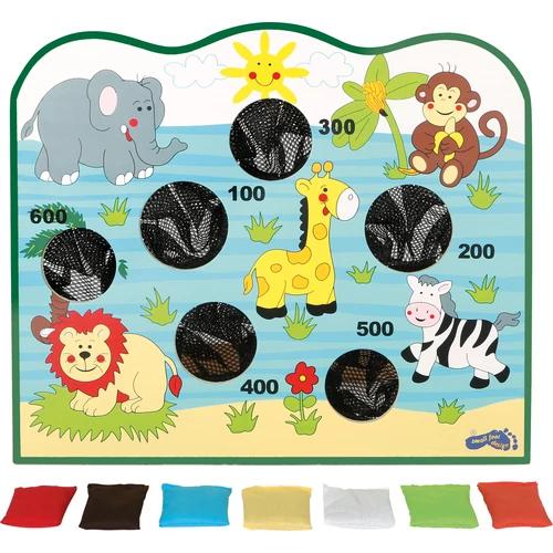 Célbadobó  állvány homokzsákkal