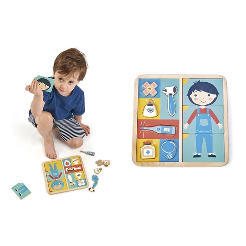 Emberi test formalap - Tender Leaf Toys