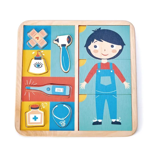 Emberi test formalap - Tender Leaf Toys