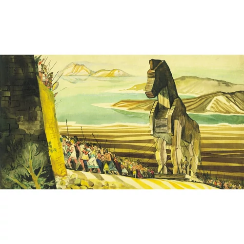 Diafilm - A trojai haboru