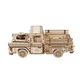 UGEARS modell - 3D puzzle Pickup Lumberjack oldalról