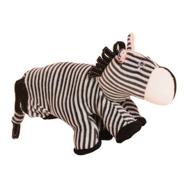 5 ujjas kesztyűbáb felnőttkézre - Zebra