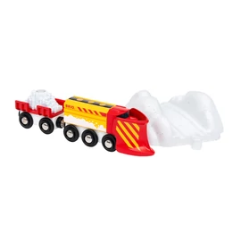 Brio 33606 hókotró mozdony hóekével