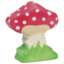 Holztiger 80233 piros kalapos gomba fa figura