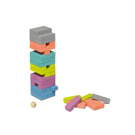 Cayro színes jenga pasztell színű fahasábokkal