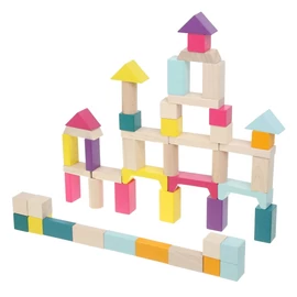 Cubika ECO klasszikus fa építőkocka szett