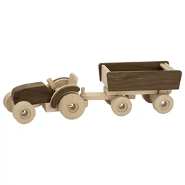 Goki nature traktor pótkocsival