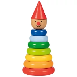 Goki 58928 montessori torony Nimo mágneses karikák