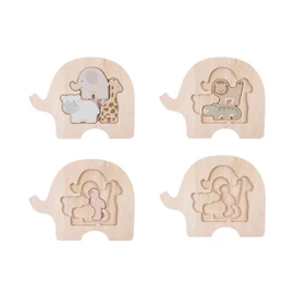 Jabadabado emeletes puzzle Szafari állatos kirakó