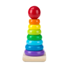 Melissa and Doug 576 szivárvány montessori torony Classic