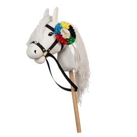 Hobby Horse 84346 ByAstrup fehér OL-GA vesszőparipa arany nyereggel