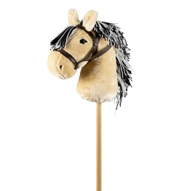 By Astrup világos barna szőrű fekete-fehér sörényű rövid hobby horse