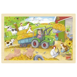 Goki Élet a tanyán fa puzzle