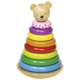 Goki 58916 nagy billegő Macis montessori torony