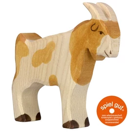 Holztiger 80079 - Barna foltos bakkecske fa figura