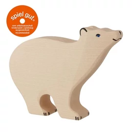 Holztiger fa figura Jegesmedve