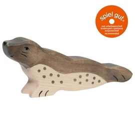 Holztiger fa figura fóka