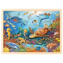 Goki nagy korall zátony puzzle vizi állatokkal