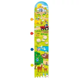 Goki 60666 farm házi állatokkal fa magasságmérő