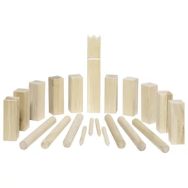 Kubb - Viking sakk kisméretű, vászonzsákkal