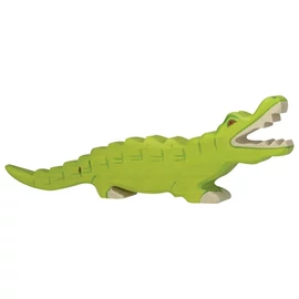 Holztiger fa figura krokodil