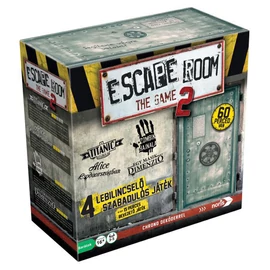 Escape room 2.0, Szabadulószoba társasjáték 4 játékkal