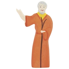 Holztiger fa figura Noé