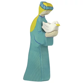 Holztiger fa figura Noé felesége