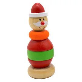 Montessori torony - fajáték -Mikulás