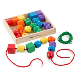Melissa & Doug óriás gyöngyfűző készlet