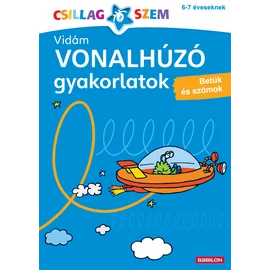 Vidám vonalhúzó gyakorlatok - betűk és számok