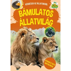 Bámulatos állatvilág - matricás ismeretterjesztő