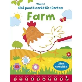 Farm - pontösszekötő füzet óvodásoknak matricákkal