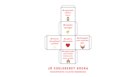 Advent és a jó cselekedet – letölthető ajándék sablonnal