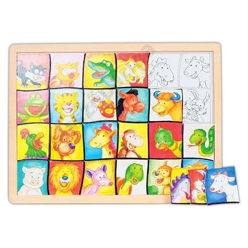 Arckereső cicás puzzle