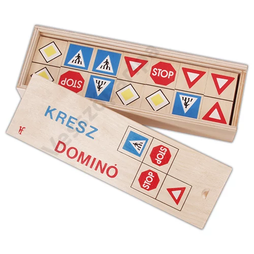 Dominó - KRESZ táblás