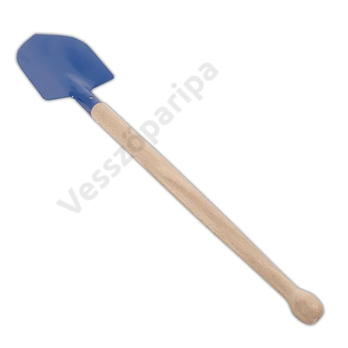 Fém ásó - 30 cm, kék