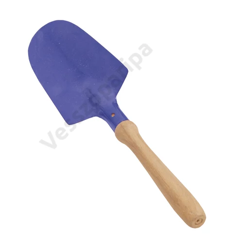 Fém ásó - 20 cm, kék