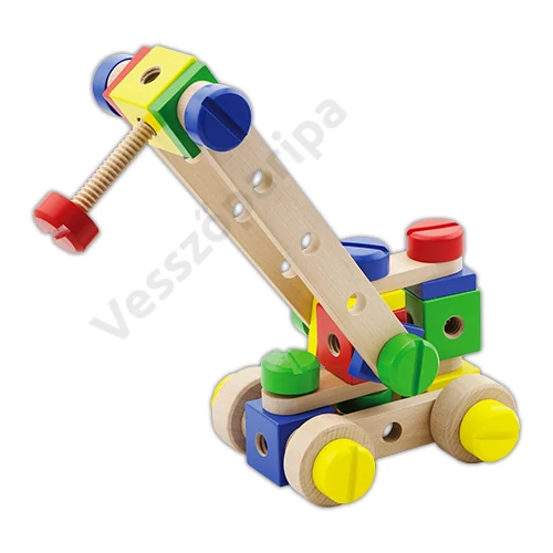 Kombi fa építő játék - nagy
