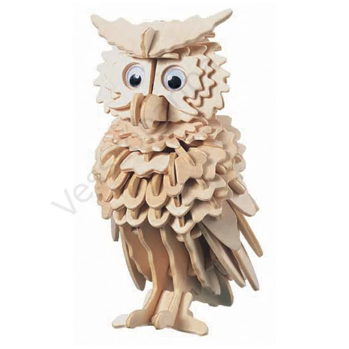 3D puzzle - Bagoly