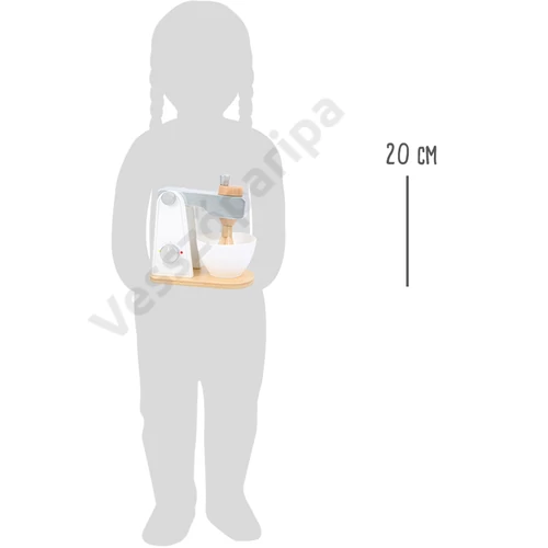 Small foot 10595 fehér fa mixergép mérete