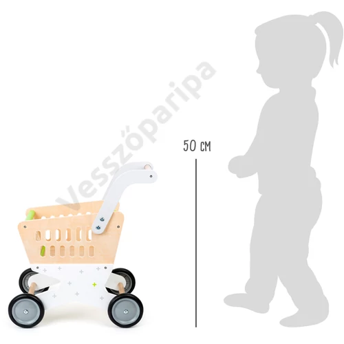 Small foot 11161 Trend bevásárló kocsi mérete