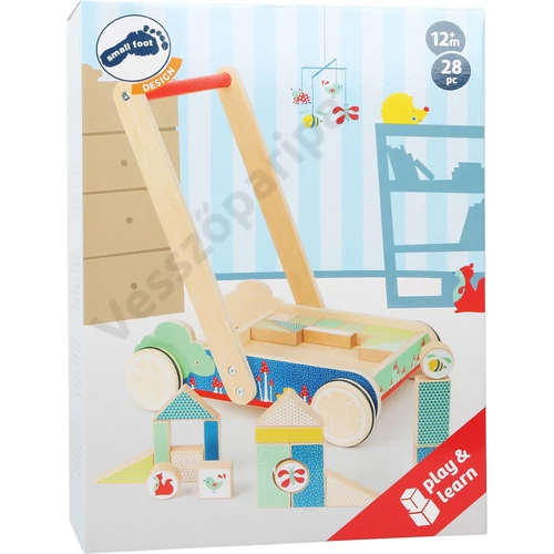 Small foot 11435 fa járássegítő kiskocsi doboza