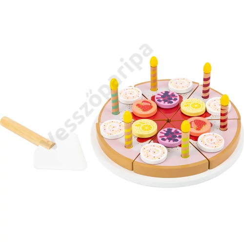 Szeletelhető gyümölcstorta tortalapáttal