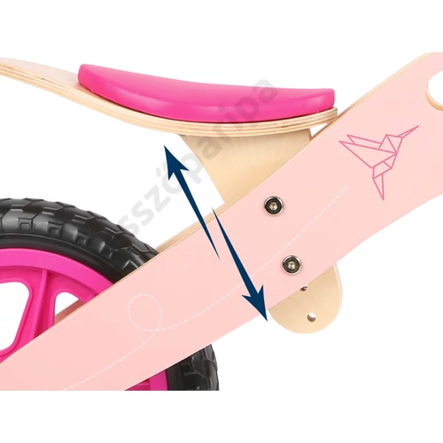 Small foot Fa futóbicikli Pink kolibri