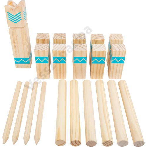 Kubb - Viking sakk nagyméretű