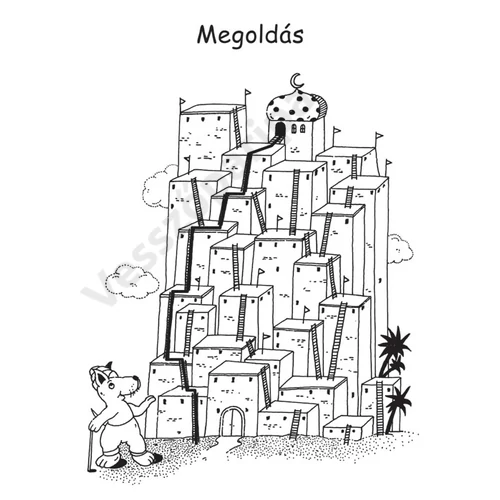Labirintus fejtörő megoldása