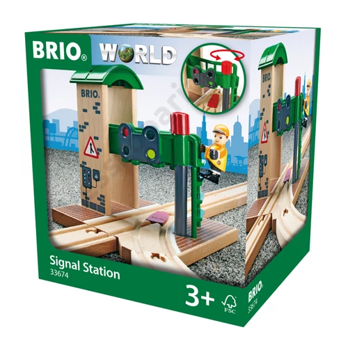 Brio World 33674 jelzőállomás doboz