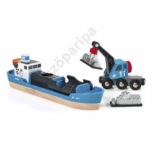 Brio World 33534 konténerhajó és rakodó daru szett
